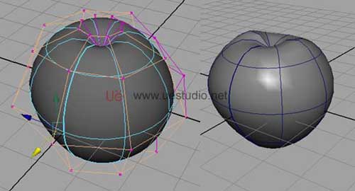 用maya制作荔枝(1)