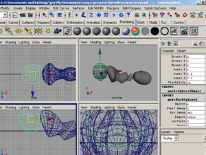 【Maya教程】卡通螞蟻的制作